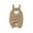 Khaki, variant on MeetoTime Baby Clothes Suspenders Knitted Jumpsuits Solid Color Newborn Infant Rompers Crawling Clothes