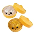 thumbnail image 2 of 2Pcs Giant Glitter Dumpling, Jumbo Dumpling, Mystery Dumplings, with Steamer Box, Soft Squeeze Decompression Dough Fun Gifts for Family and Friends Christmas, New Year & Birthday Gifts (Gold & Whith), 2 of 9