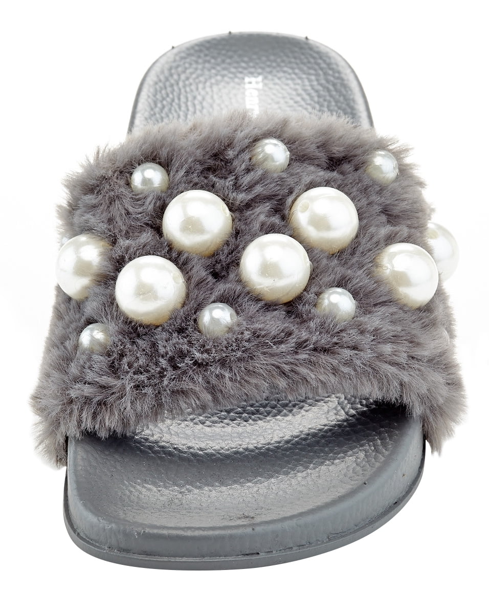 henry ferrera fur slides