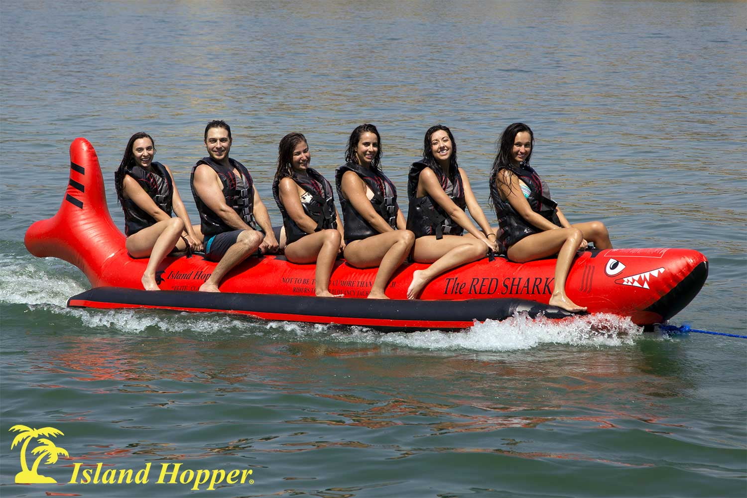 44/o - Finance Island Hopper Red Shark 6 Passenger Inline Elite Class
