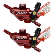 JUIN TECH GTP-6 6 Pistons MTB eBike CX Hydraulic Disc Brake Caliper Set (F+R),RD #JT2739