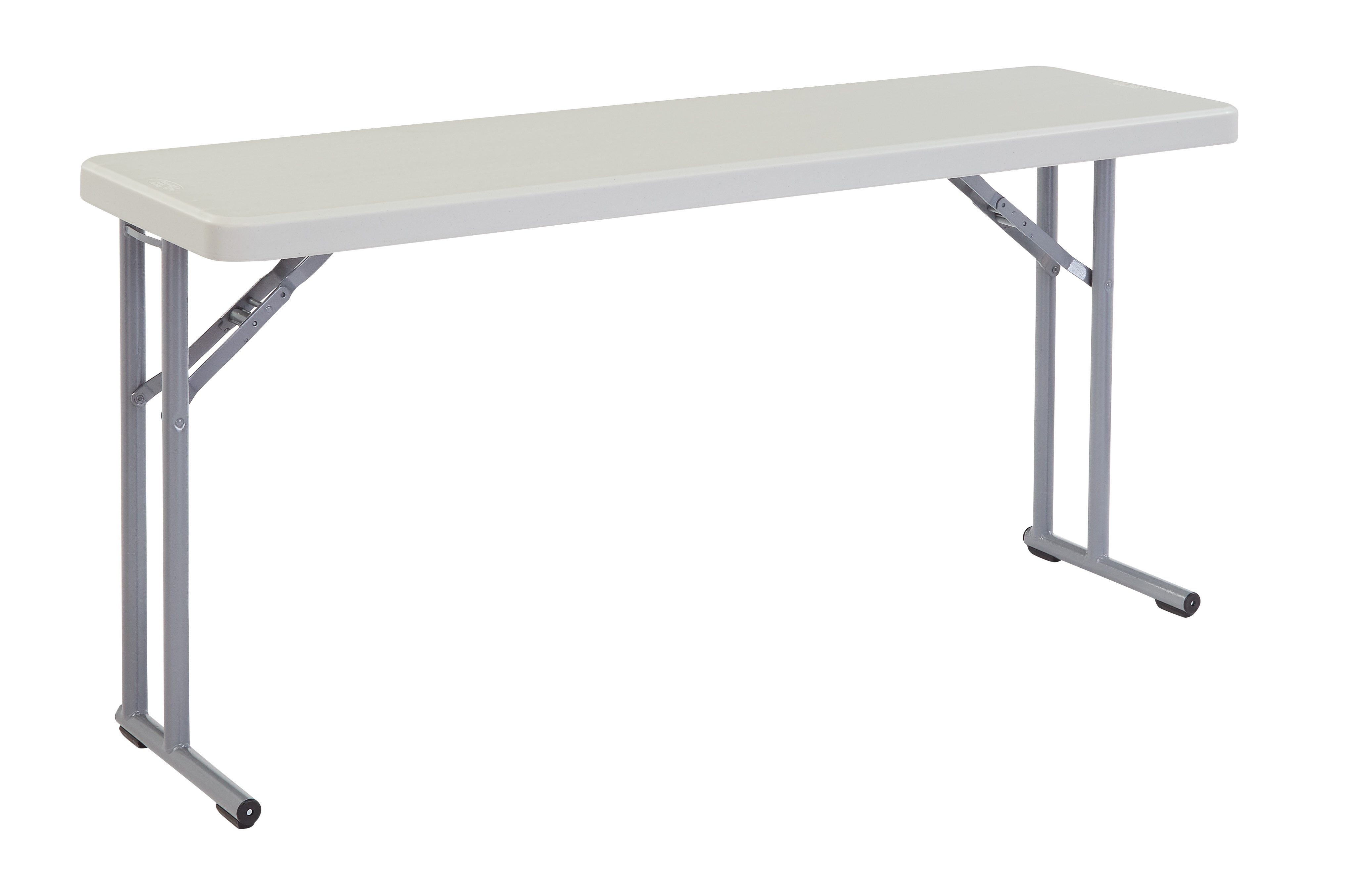 NPS 18" x 60" Seminar Folding Table, Speckled Gray by National Public Seating
