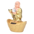 thumbnail image 3 of Figura de Dios Solar de la Riqueza, Dinero de la Suerte Buda Maitreya Estatua de Buda con energía Solar Dinero de la Suerte Buda Maitreya Funcionamiento Suave, 3 of 8