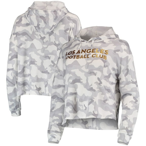 Women's Concepts Sport Gray LAFC Composite Hoodie Top