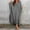 Grey, variant on Ladies Chest Woven Loose Large Size Beach Smock Robe Holiday Sunblock Smock Women Winter Jackets plus Size Winter Coat Anorak Winter plus Size Coats for Women plus Light Jackets for Women plus Size