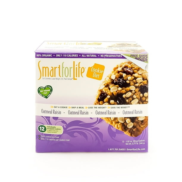 Smart for Life Oatmeal Raisin Cookies 12 Ct.
