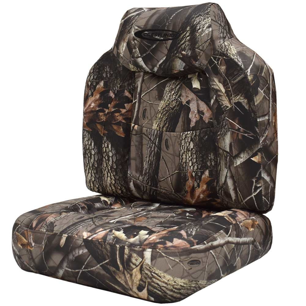 Crestliner Boat Seat Cushion Set 2134690 Hardwoods Camouflage (2PC