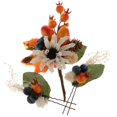 thumbnail image 4 of 3 Unids Gerbera Margarita Tela Flor Horquillas Clip Accesorios para El Cabello para Las Mujeres perfecl Pinza para el cabello de flores para mujer, 4 of 8