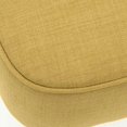 thumbnail image 3 of SAFAVIEH Eli Classic Upholstered Ottoman, Sweet Pea/Oak, 3 of 3