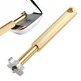 thumbnail image 2 of Under 15$ Oimcto Hexagonal Golf Iron Groove Cleaner (Gold),Cleaning 6 Tool Accessories Club Sharpener Tool Sports Kit with Storage Case,Include：A Golf Club Head Cleaning Tool, 2 of 9