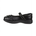 thumbnail image 5 of Petalia Girls' School Shoes with Double Strapped Buckle Accent at Toe, 5 of 5