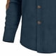 thumbnail image 5 of pstuiky camisas de manga larga para hombre, Camisa informal de manga larga con solapa y botones para hombre camisetas de hombre l, 5 of 5