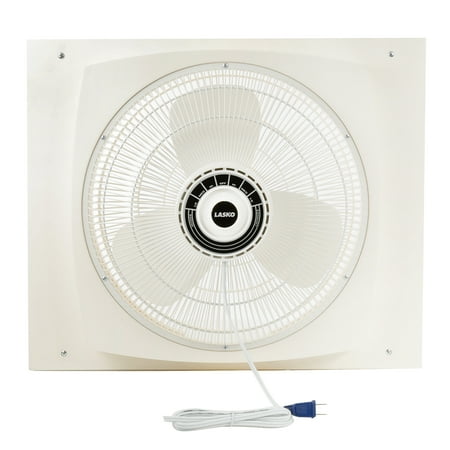 Lasko 16" Electrically Reversible Window 3-Speed Fan, White, 22" High, 2155A, New