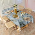 thumbnail image 3 of Pioneer Flower Floral Print Pattern Rectangle Tablecloth 60"x120",Waterproof Polyester Rectangle Table Cloth, Wipeable Spillproof Polyester Tablecloth for Dining, Camping, Indoor and Outdoor, 3 of 6