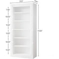 thumbnail image 2 of Tribesigns Tall Shoe Rack, 6-Tier Modern Shoe Storage Organizer for Entryway Closet Bedroom, White, 2 of 7