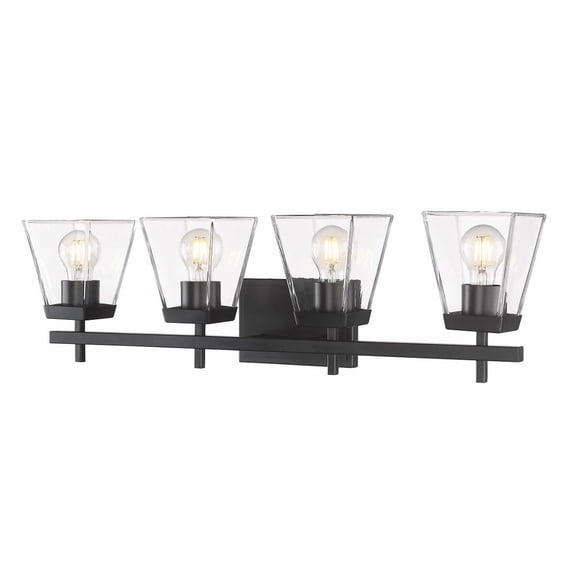Z-Lite - Lauren - 4 Light Bath Vanity In Traditional Style-8.5 Inches Tall and