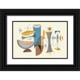 thumbnail image 1 of Theodore, James 18x13 Black Ornate Wood Framed with Double Matting Museum Art Print Titled - Mid-Century Optimism, 1 of 4