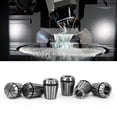 thumbnail image 2 of Uadme Er32 Collet Set, 1/8 "3/8" 5/8 "1/4" 1/2 "3/4" 6 uds Collet Chuck para máquina de Grabado y portaherramientas de Torno de fresado de enrutador, 2 of 8