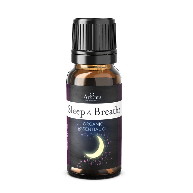 ArOmis Sleep & Breathe Essential Oil - 100% Pure Therapeutic Grade - 10ml (.34 fl Oz), Undiluted, Premium, Blend, Oils Perfect for Aromatherapy Diffuser