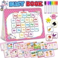 thumbnail image 1 of Busy Book Benresive Montessori para niños pequeños de 2 a 4 años, 1 of 6