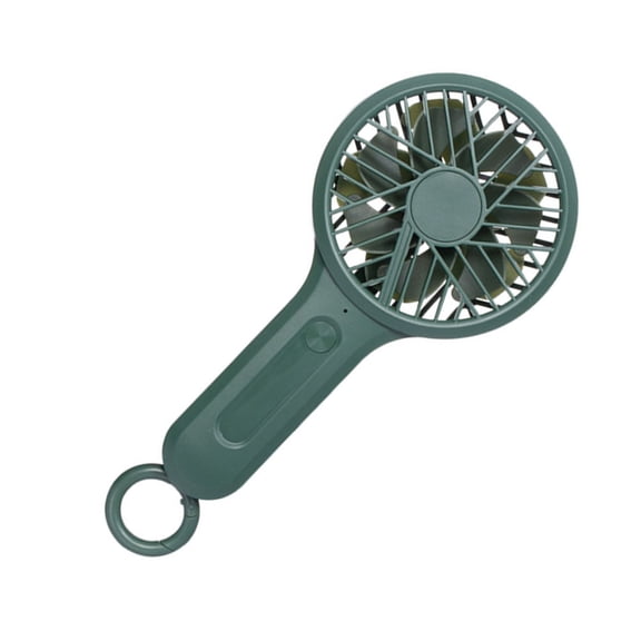 FOMIYES Green USB Charging Fan, Portable and Lightweight, Perfect for Personal Cooling