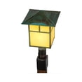 thumbnail image 3 of Meyda Tiffany 167903 Seneca 16" Tall Post Light - Verdigris, 3 of 4