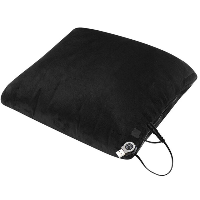 Manta eléctrica con calentador USB para camas, almohadillas calefactoras para el cuerpo, calentador de manos, Banco de energía, almohada de invierno para el hogar y el dormitorio, 150x105CM