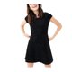 thumbnail image 1 of Aeropostale - Vestido acampanado para mujer, color negro, grande, 1 of 2