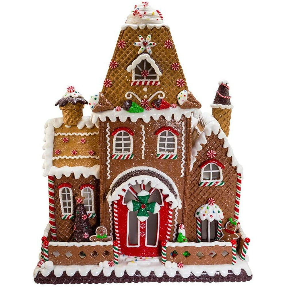 Kurt Adler Fancy Clay Dough Gingerbread House