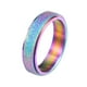 thumbnail image 2 of Anillos para mujer, regalos para mujer Anillo de acero inoxidable con acabado arenado para mujer, talla cómoda 6-13, 2 of 5