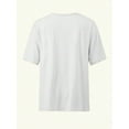 thumbnail image 2 of Los Angeles California Inspired Women Loose Fit Round Neck Casual Letter Graphic Print T-Shirt, 2 of 4
