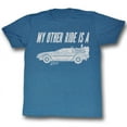 thumbnail image 1 of Back To The Future Mon Autre Balade T-Shirt Adulte Indigo Chiné m, 1 of 2