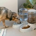 thumbnail image 3 of 2X Dispensador de Comida y Agua - Accesorio para Gato y Perro - 2X Comedero Automático - para Gato Perro Conejo - Capacidad 3.8L, 3 of 5