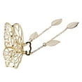 thumbnail image 5 of (4 pack) Scunci Butterfly Claw Clip with Leaf Chain Tassels, Gold, 5 of 10