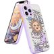 thumbnail image 1 of Compatible con iPhone 12 Pro Max Funda Mate Transparente Diseño Sol Luna 3D Dibujos Animados Parachoques Mujeres Hombres Adolescentes Niñas A Prueba de Golpes Silicona Suave Trasera Protectora Cov, 1 of 4