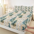 thumbnail image 3 of Castle Fairy Vintage Tree Full Size Sheets for Boys Girls,Abstract Retro Bed Sheets, 3 of 7