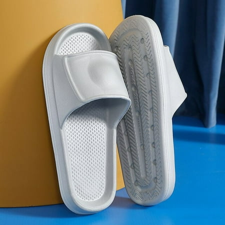 

Summer Women Men Slippers Sandals Beach Slides Flip Flops Cartoon Bear Thick Sole Boys Girl Unisex Bathroom Shoes Zapatillas