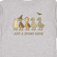 thumbnail image 4 of Inktastic Spooky Goose Halloween Costume Cute Ducks Boys or Girls Long Sleeve Toddler T-Shirt, 4 of 5