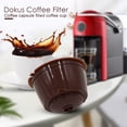 thumbnail image 4 of Filtro de café por goteo recargable de acero inoxidable colador de cápsula de café reutilizable duradero para Dolce Gusto Hugtrwg Para estrenar, 4 of 8