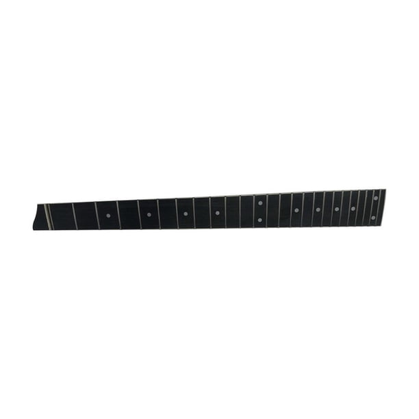24 Cuello de guitarra Sin cabeza Piezas de guitarra de Diapasón de guitarra Mástil Cuerpo de arce Piezas de reparación de