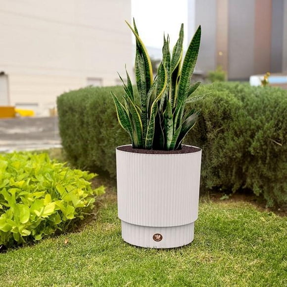 maceta altomonte red d30 blanco niebla