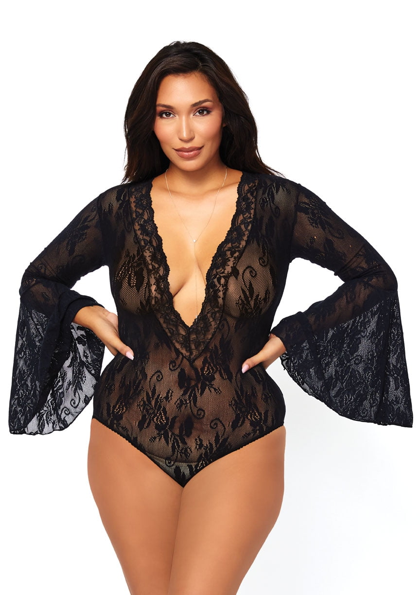 bell sleeve bodysuit