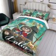thumbnail image 3 of Dalia y el Libro Rojo Conjunto de sábanas temático, trío de piezas, cómodo y amigable con la piel, diseño único, regalo de decoración para el hogar para familiares, amigos y fans,135cm *200cm, 3 of 6