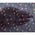 thumbnail image 4 of oneOone Viscose Chiffon Fabric Leaves & Floral Block Print Sewing Fabric BTY 42 Inch Wide, 4 of 4