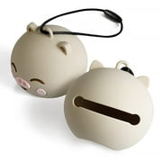 Tyry.Hu Pacifier Holder Case Fits Pacifiers & Pacifier Clip | Stroller & Diaper Bag Accessory Khaki Unisex