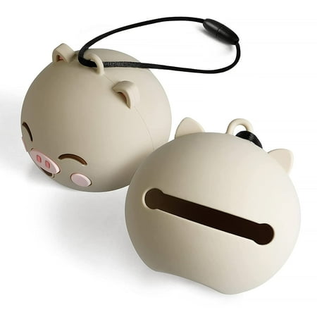 Tyry.Hu Pacifier Holder Case Fits Pacifiers & Pacifier Clip | Stroller & Diaper Bag Accessory Khaki Unisex