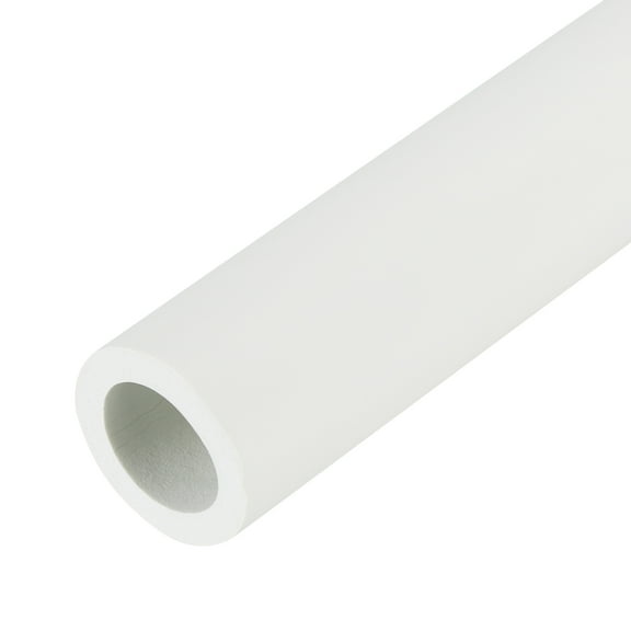 2pcs Pipe Insulation Foam Tube 22mm ID 30mm OD 20" Heat Preservation for Handle Grip Support,White