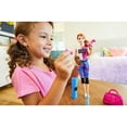 thumbnail image 5 of Barbie Fitness Doll, Red-Haired, with Puppy and 9 Accessories, Including Yoga Mat with Strap, Hula Hoop and Weights, Gift for Kids 3 to 7 Years Old, 5 of 5