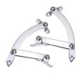 thumbnail image 4 of BESTYASH 2Pack Spring Strut for Cabinet Lifts Installing Cabinets Silver 7.1x0.8x0.9in, 4 of 6
