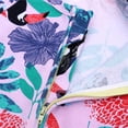 thumbnail image 5 of ATAIKU Infant Baby Girls 2 Way Zipper Romper Toddler Girls Cotton Jumpsuit Newborn Short Sleeve One-piece Sleeper 3M-3T, Plants, 5 of 8
